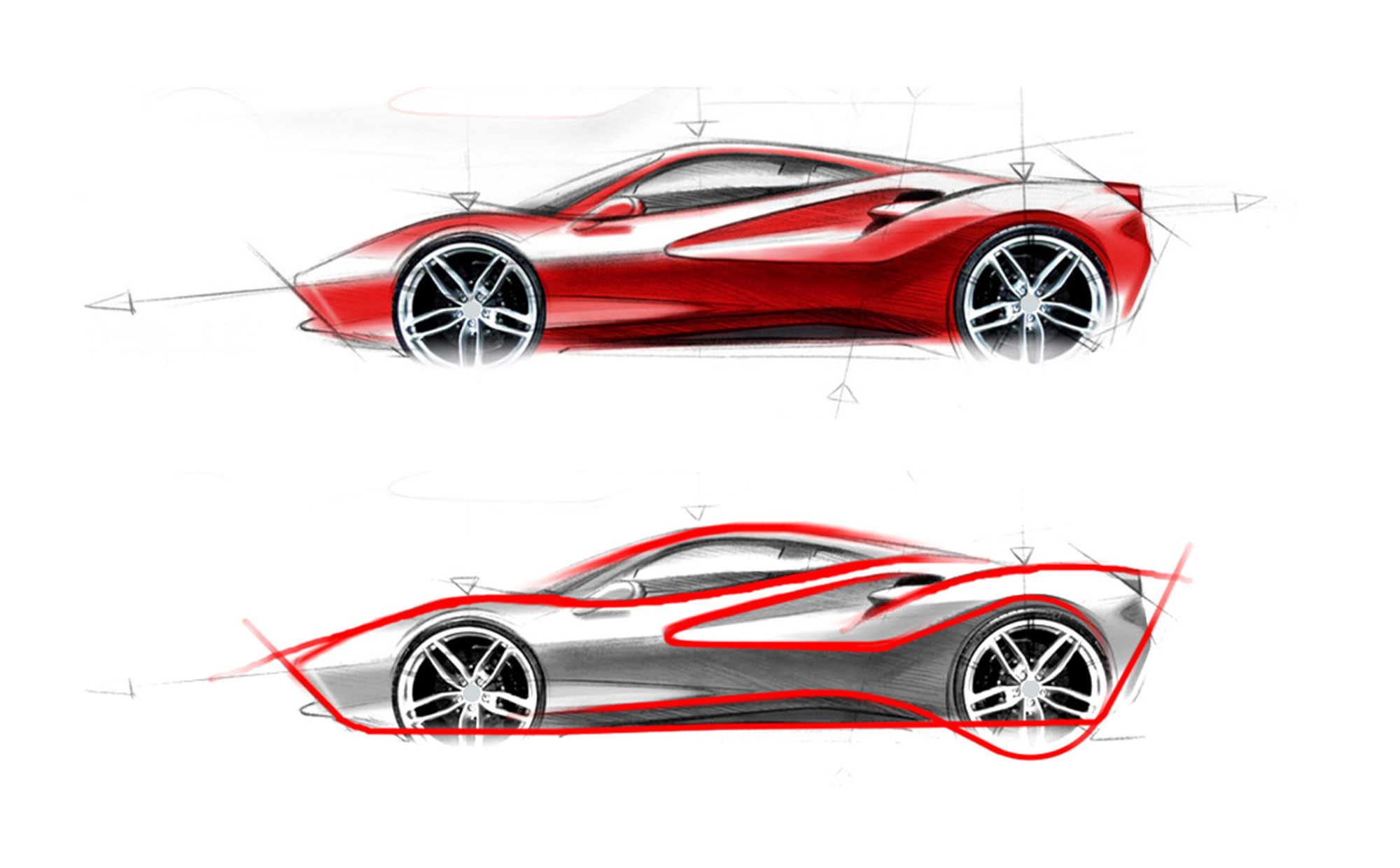 Research Center - Architectural render of dynamic facade