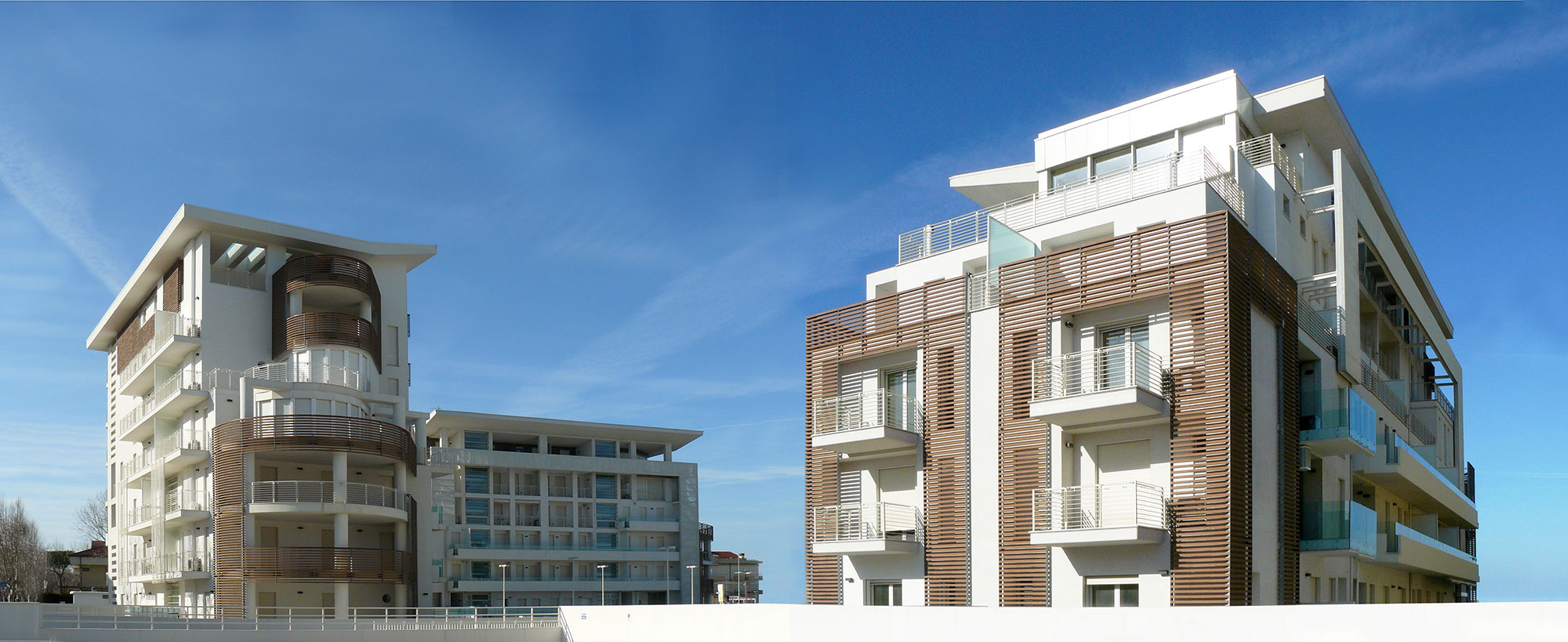 complesso residenziale vistamare - Vista principale AZArchitetti